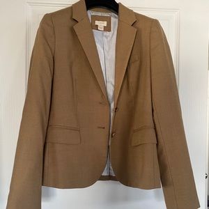 Jcrew Camel Schoolboy Blazer